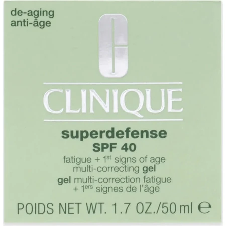 Clinique Super Defense SPF 40 Gel - Anti-Aging + Anti-Fatigue 50 ml