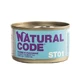 Natural Code St01 ton și dovlecei – hrană complementară pentru pisici sterilizate, 85 g