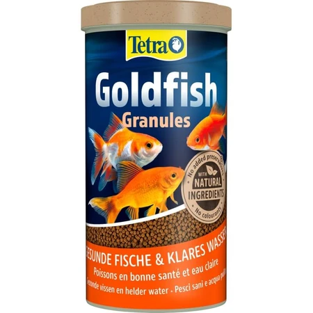 Tetra Goldfish Granules - Complete Food for Goldfish, 1 liter
