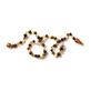 Forty Weeks Natural Teething Necklace - Dark Multicolor