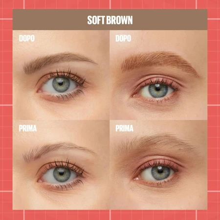 Maybelline Build a Brow - Crayon à sourcils - N° 255 Soft Brown
