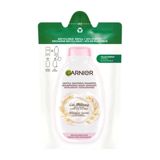 Garnier Soothing Shampoo for Sensitive Scalps with Oat Milk - 250 ml Refill