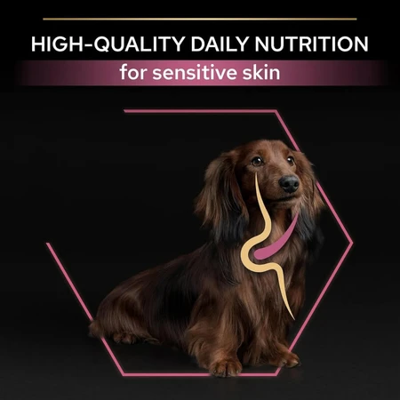 Purina Pro Plan Zalm - Compleet voer voor volwassen kleine en miniatuurhonden met een gevoelige huid, 3 kg