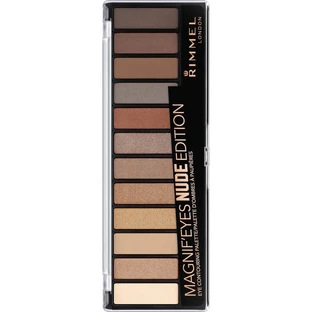 Rimmel Magnif’Eyes - Paleta de sombras de ojos n.º 001 Nude Edition