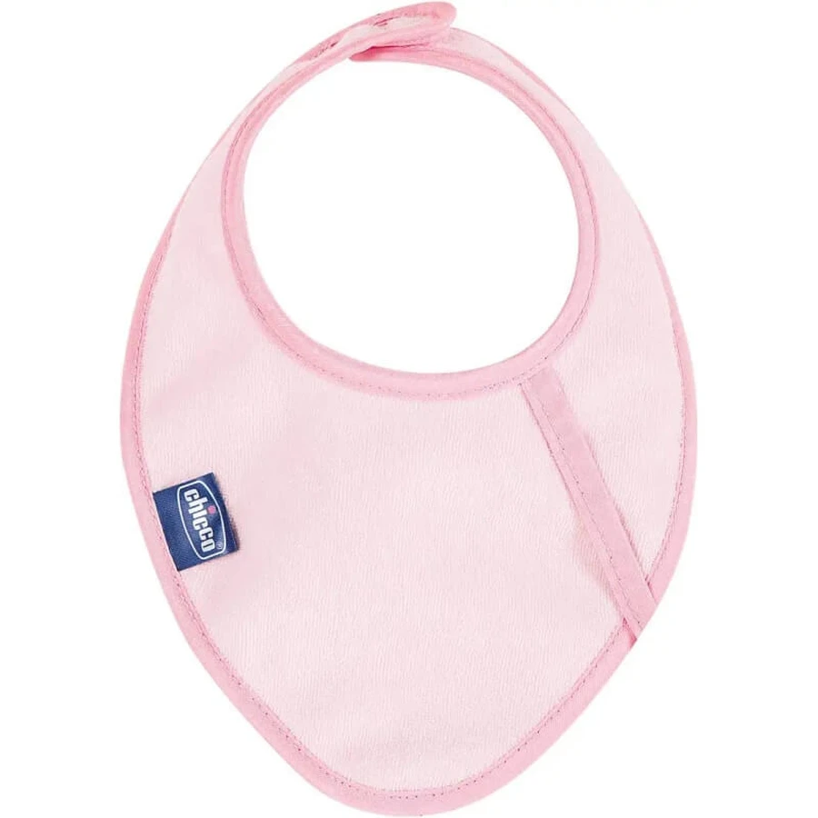 Chicco Fresh-slabbetje - Roze slabbetje met bijtring