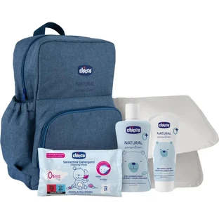 Chicco Natural Sensation – Rucksack-Set mit faltbarer Wickelunterlage
