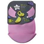 Tommee Tippee Roll 'n' Go - Silicone Bib with Crumb Catcher Pocket, 6 months and up - Assorted Colors