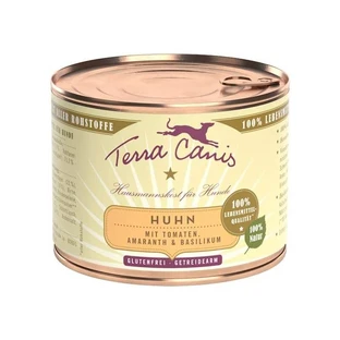 Terra Canis Classic Poulet - Aliment complet pour chiens adultes de poids normal, 200 g