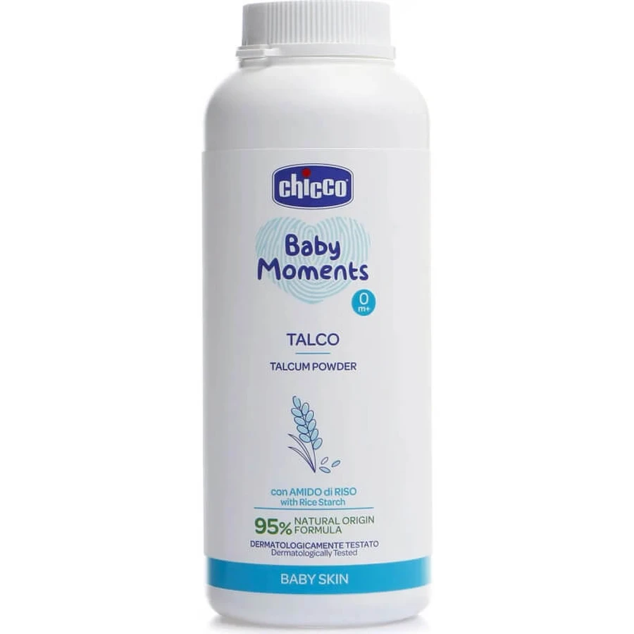 Chicco Baby Moments - Talco para bebés, 150 g