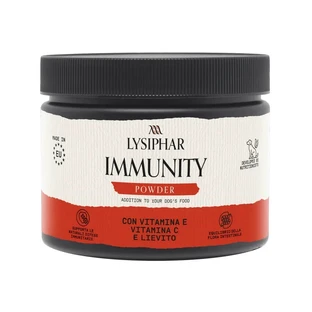 Lysiphar Immunity Powder 200 g — complément alimentaire destiné aux chiens, destiné à renforcer le système immunitaire