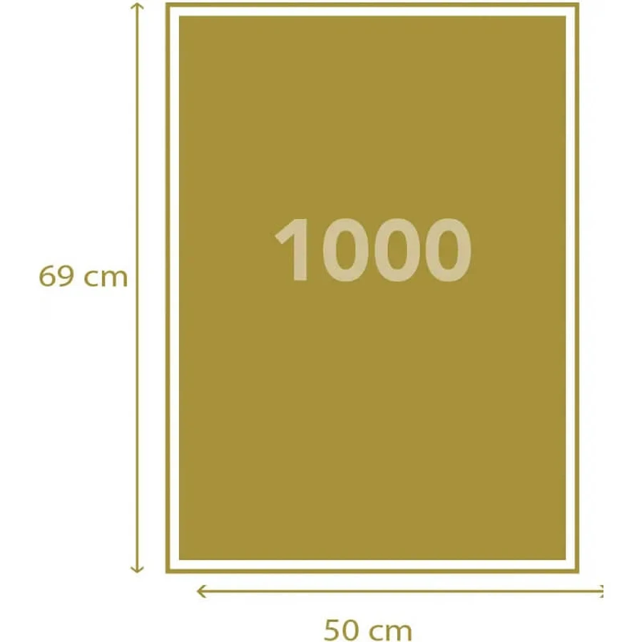 Puzzle Clementoni « Mystic Tigers » de 1 000 pièces pour adultes