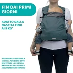 Chicco Skin Fit - Draagzak - Groen hout