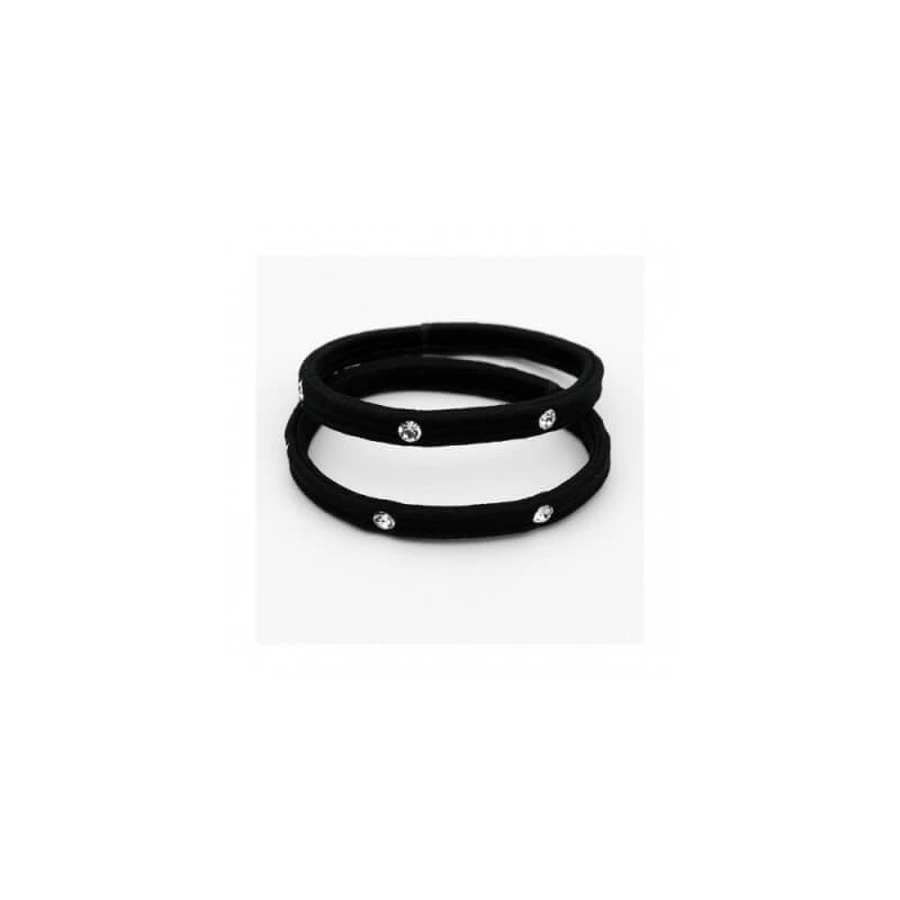 Ib fashion hair 43 - 2 hair ties with rhinestones