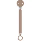 Suavinex Wonder - Silicone Pacifier Clip - Latte