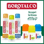 Borotalco Active mit Zedern- und Limettenduft – 48-Stunden-Deo-Roll-on, 50 ml