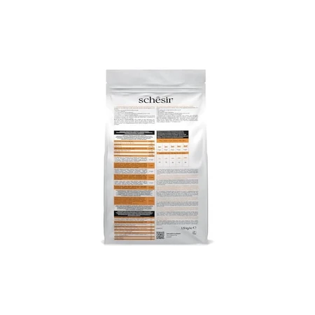Schesir Adult Chicken Maintenance - Pienso completo para gatos adultos, 1,5 kg