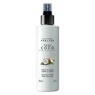 Perlier Thai Coco - Hydraterende lichaams- en haarlotion met kokoswater en een tropische geur, 200 ml