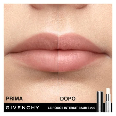 Givenchy Le Rouge Interdit Baume - Clear Moisturizing Lip Balm No. 00