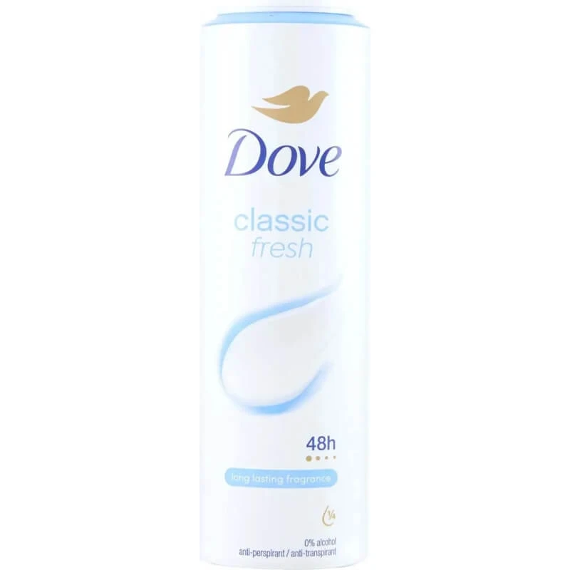 Dove Classic - 48-Hour Antiperspirant Deodorant Spray, 150 ml