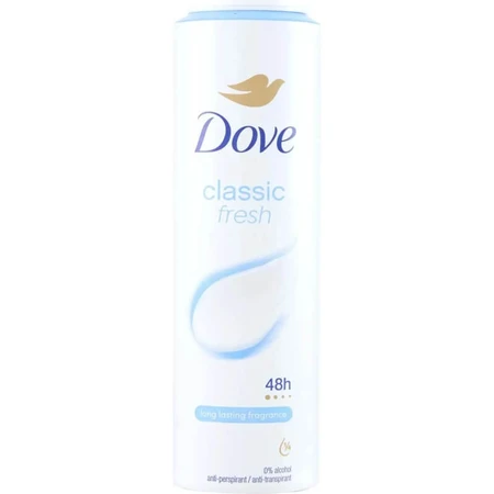 Dove Classic - Desodorante antitranspirante en spray de 48 horas, 150 ml