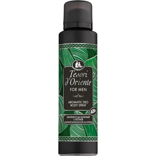 Treasures of the East para hombre - Desodorante en spray de sándalo y vetiver, 150 ml
