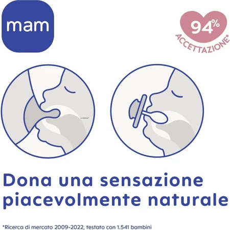 Mam Perfect 16 meses+ - Chupete de silicona neutro