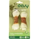 Hueso masticable Oasy con pollo - Snack para perros, tamaño mediano, 56 g