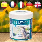 Bioequipe GmbH Tusyl – Pflanzliches Arnika-Gel zur Entspannung von Muskeln und Sehnen bei Sportpferden, 600 ml
