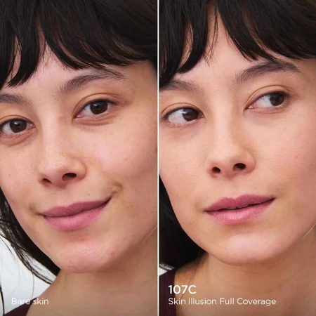 Clarins Skin Illusion Full Coverage - Luminous Matte Foundation - No. 107c