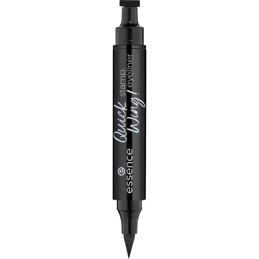 Essence Quick Wing! - Delineador con plantilla - N.º 01 Negro