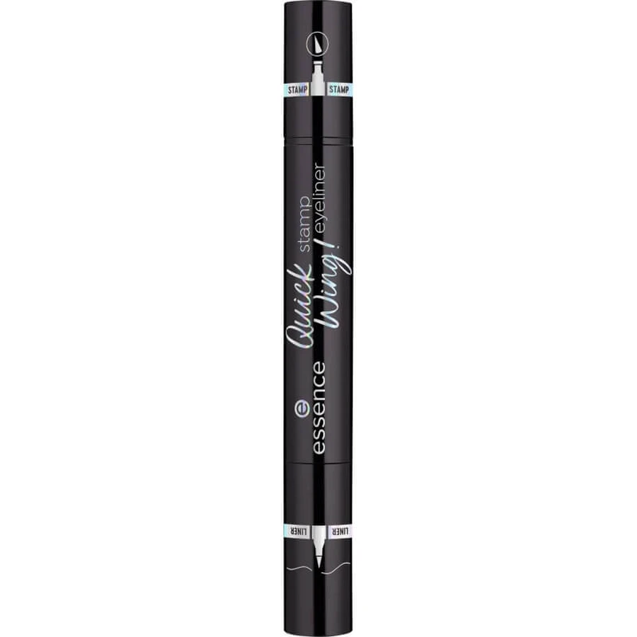 Essence Quick Wing! - Delineador con plantilla - N.º 01 Negro