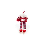 New Star 41680c-1 - 35 cm red and white Santa Claus ball ornament