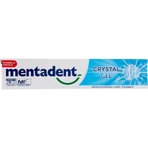 Mentadent Crystal Gel - Refreshing Whitening Toothpaste, 75 ml