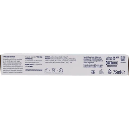 Mentadent Crystal Gel - Refreshing Whitening Toothpaste, 75 ml