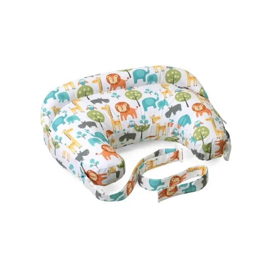 Artsana Boppy Deluxe - "Peaceful Jungle" borstvoedingskussen