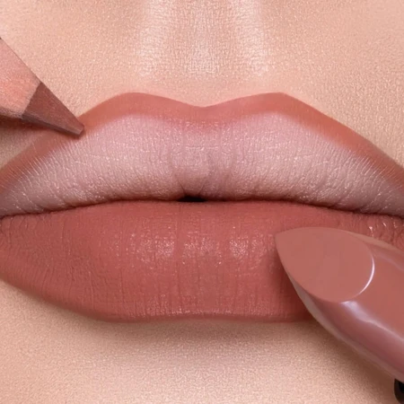 Diego dalla Palma Lip Contour Kit - Demi-Matte lippenstift + lippotlood nr. 501 Get Naked