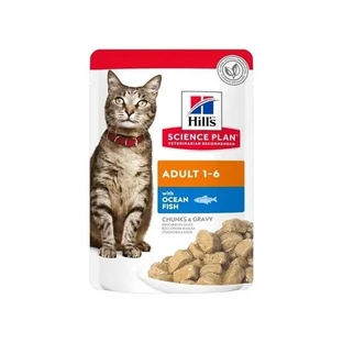 Hill's Science Plan Adult with Ocean Fish - Wet Cat Food 85 g