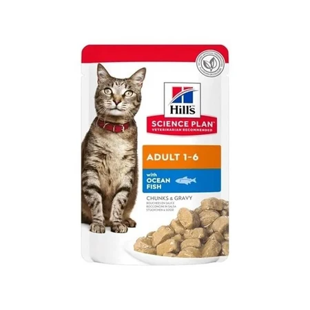 Hill's Science Plan Adult with Ocean Fish - Wet Cat Food 85 g