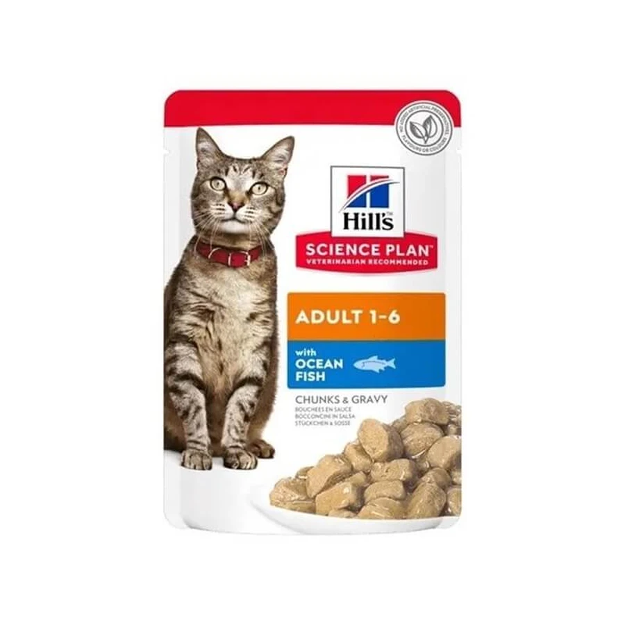 Hill's Science Plan Adult with Ocean Fish - Wet Cat Food 85 g