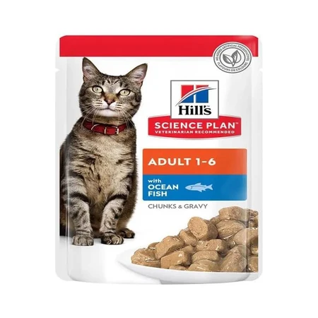 Hill's Science Plan Adult with Ocean Fish - Wet Cat Food 85 g