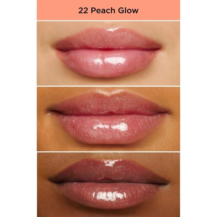 Clarins Lip Perfector - Brillo de labios nutritivo n.º 22 Peach Glow