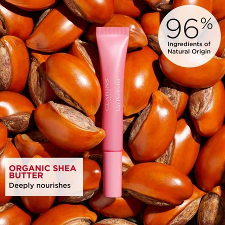 Clarins Lip Perfector - Brillo de labios nutritivo n.º 22 Peach Glow