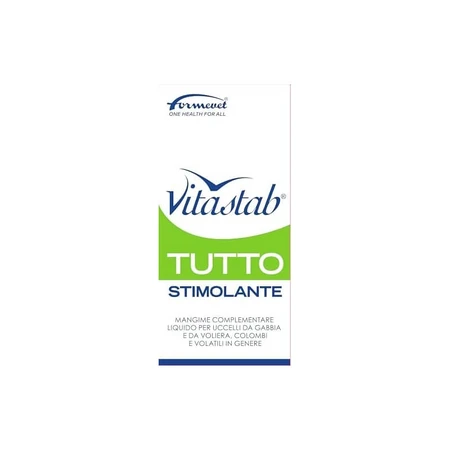 Formevet Vitastab All-in-One Stimulant - Liquid Supplement for Cage Birds, 100 ml