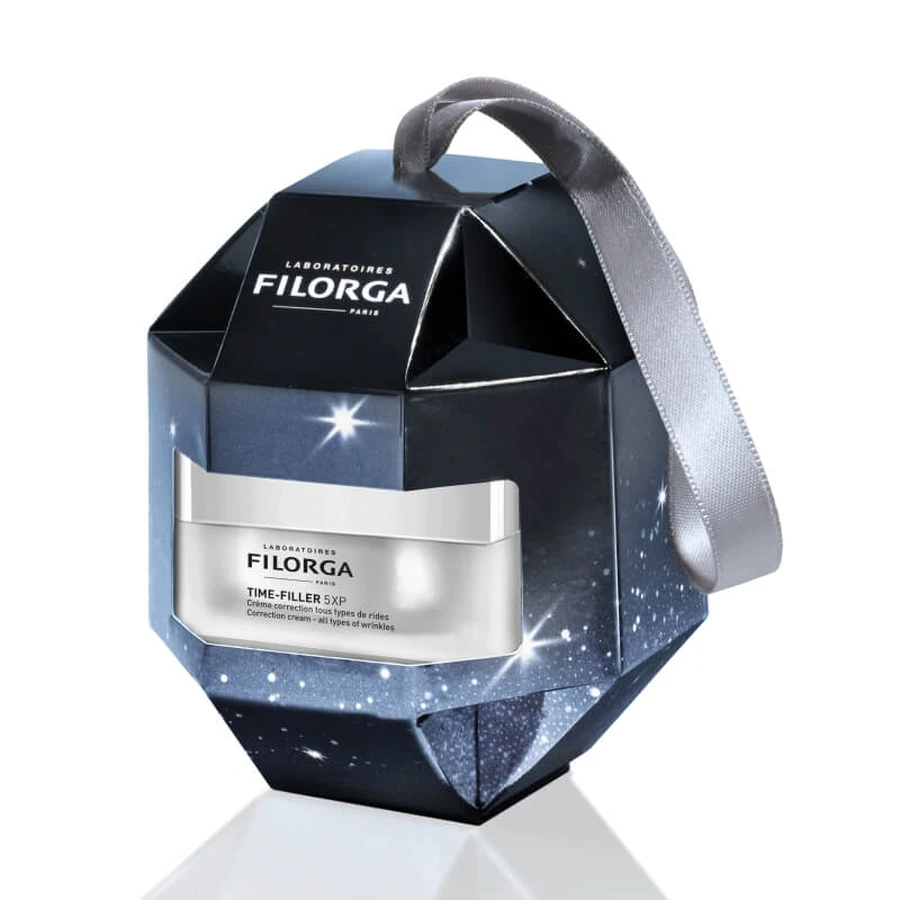 Filorga Time-Filler 5XP - Set de regalo con crema facial antiarrugas, 15 ml