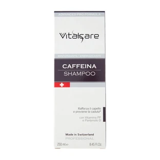 Vitalcare Koffein-Shampoo – Kräftigendes Shampoo gegen Haarausfall, 250 ml