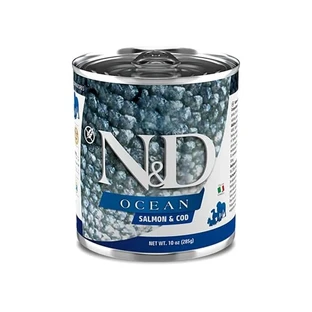 Farmina N&amp;d Ocean Adult Salmón y bacalao - Alimento completo para perros adultos, 285 g