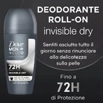 Dove Men+care Advanced Invisible Dry – Roll-On-Deodorant, 50 ml