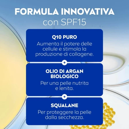 Nivea Q10 Extra Voedende Anti-Rimpelcrème SPF 15 - Diep Herstellende Dagcrème 50 ml