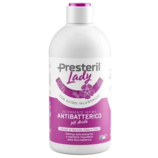 Presteril Lady – Antibakterielles Intimwaschgel, saurer pH-Wert, 500 ml
