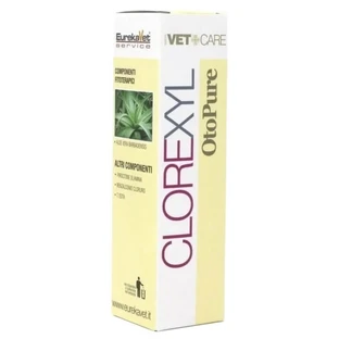 Eurekavet Clorexyl Otopure - Solución para los oídos suave, calmante y desinfectante, 100 ml